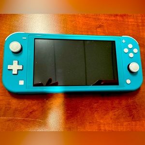 Nintendo Switch Lite Turquoise, Game, Accessories, Like New